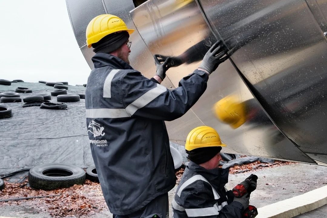Kolleg:innen bei bwe Energiesysteme GmbH & Co. KG